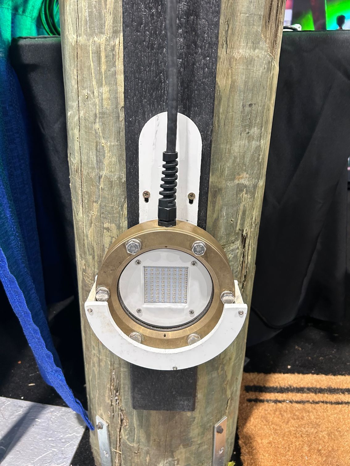 Dock Light on A Wooden Post - Dock Solutions of Kentucky | Lexington, KY