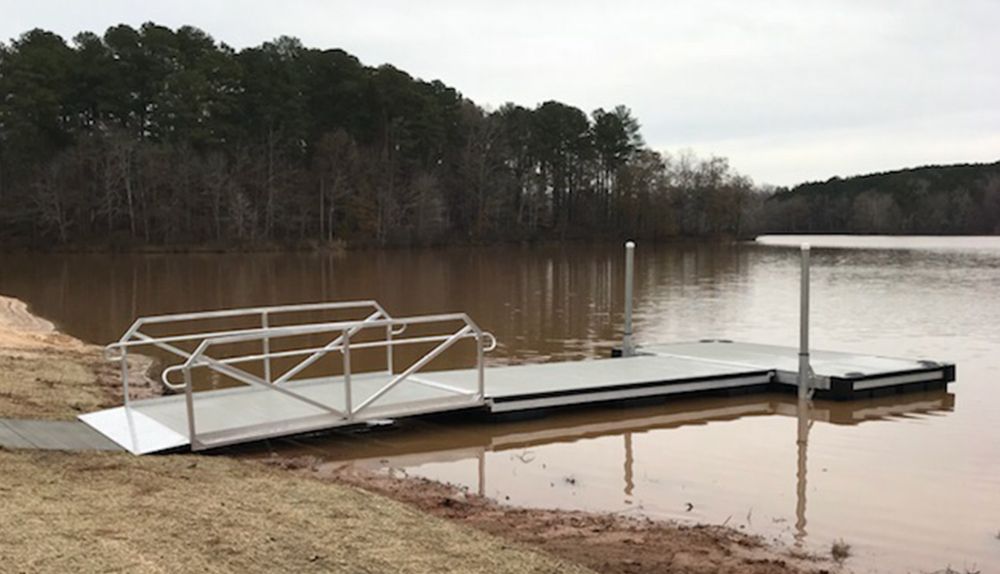 Flotation Systems Aluminum Pier Platform - Dock Solutions of Kentucky | Lexington, KY