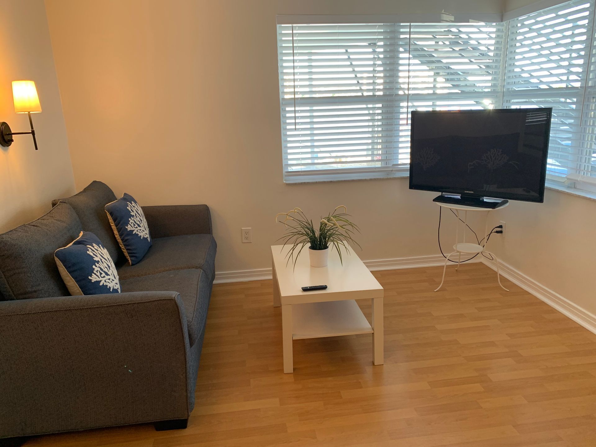 Living room at By the Beach Rentals vacation rental in Clearwater