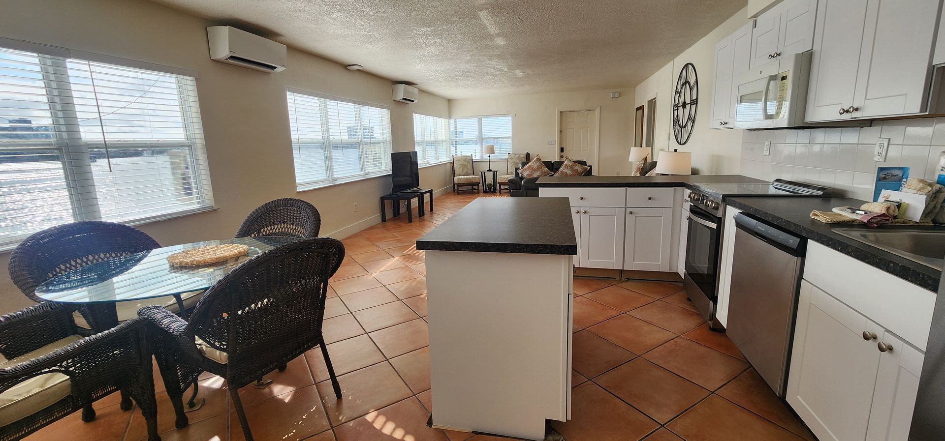 Fully equipped kitchen at By the Beach Rentals vacation rental in Clearwater