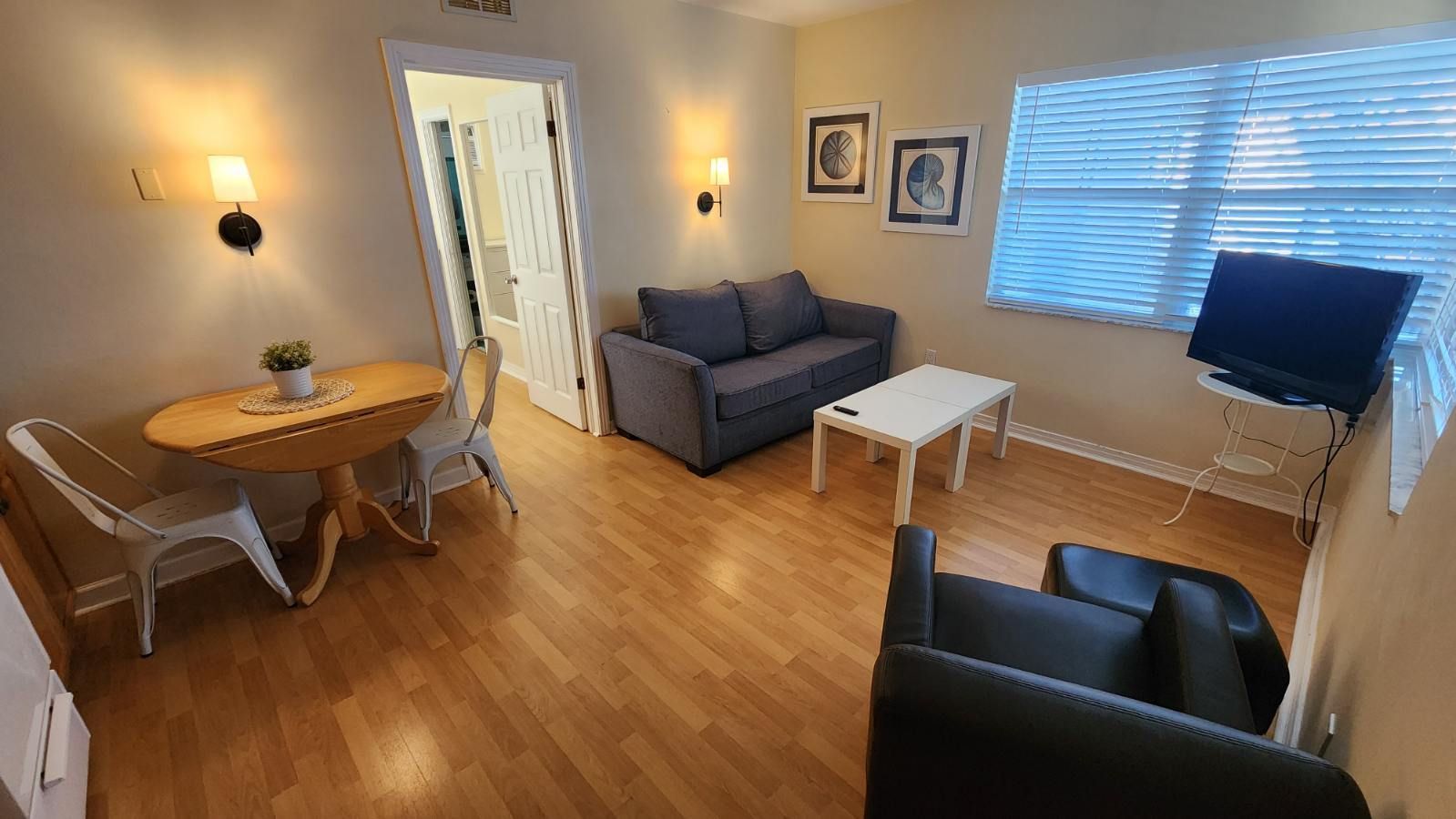 Living room at By the Beach Rentals vacation rental in Clearwater