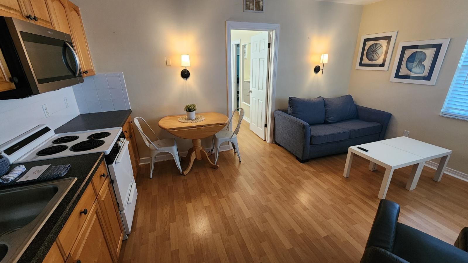 Living room at By the Beach Rentals vacation rental in Clearwater