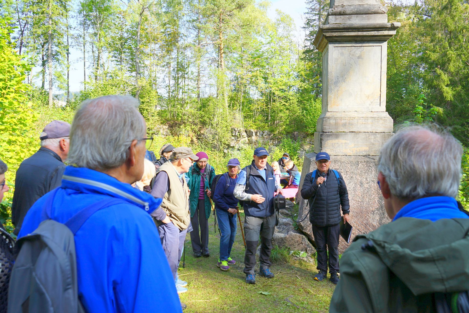 Midt i dagens skanse ligger Gjellebekk Marmorbrudd, som Per Gjellebæk kunne fortelle mye om.