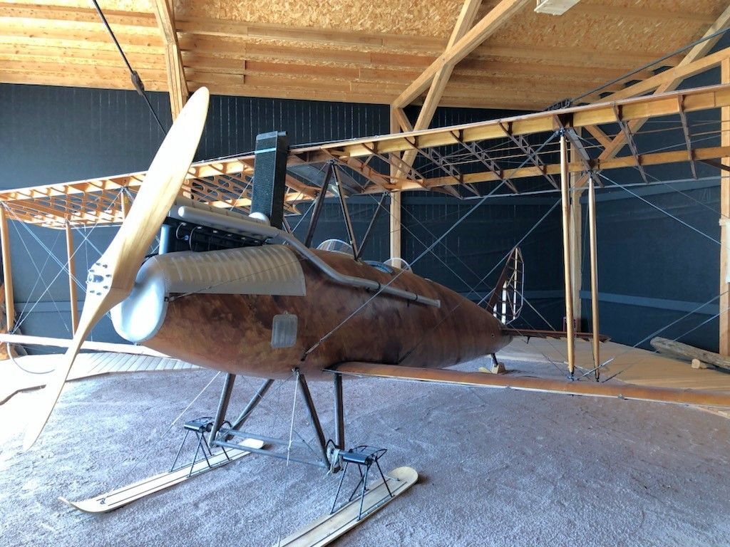 Maud hadde med seg fly på sin polar-reise. (Foto: Magne Myrvoll).