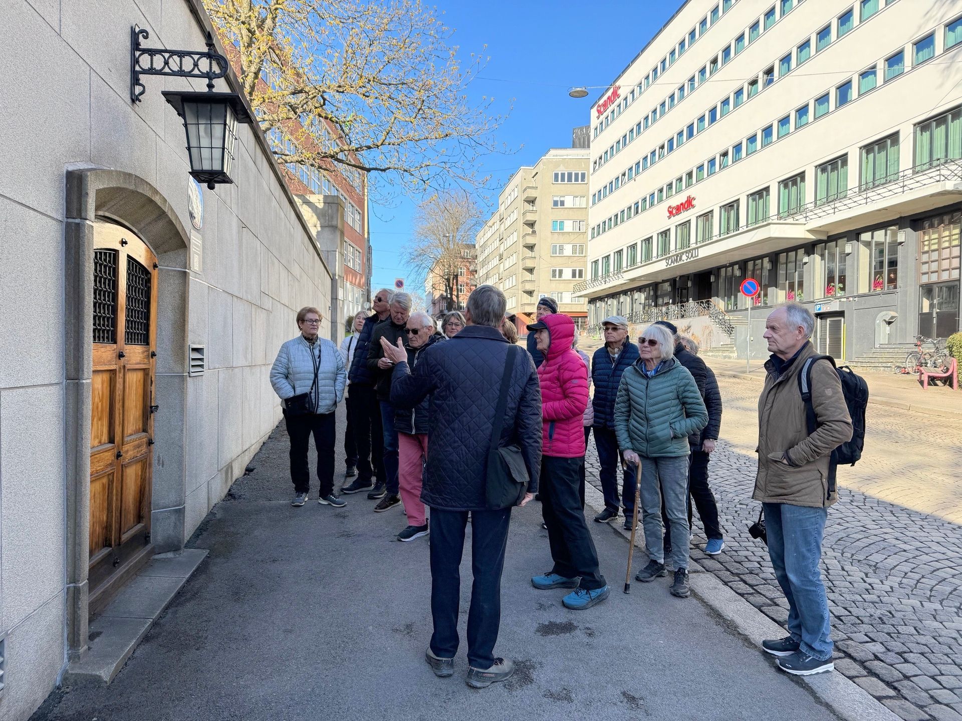 Under Oslo Handelsgymnasium lå en godt sikret bunker (Foto: Vidar Ekstrøm)