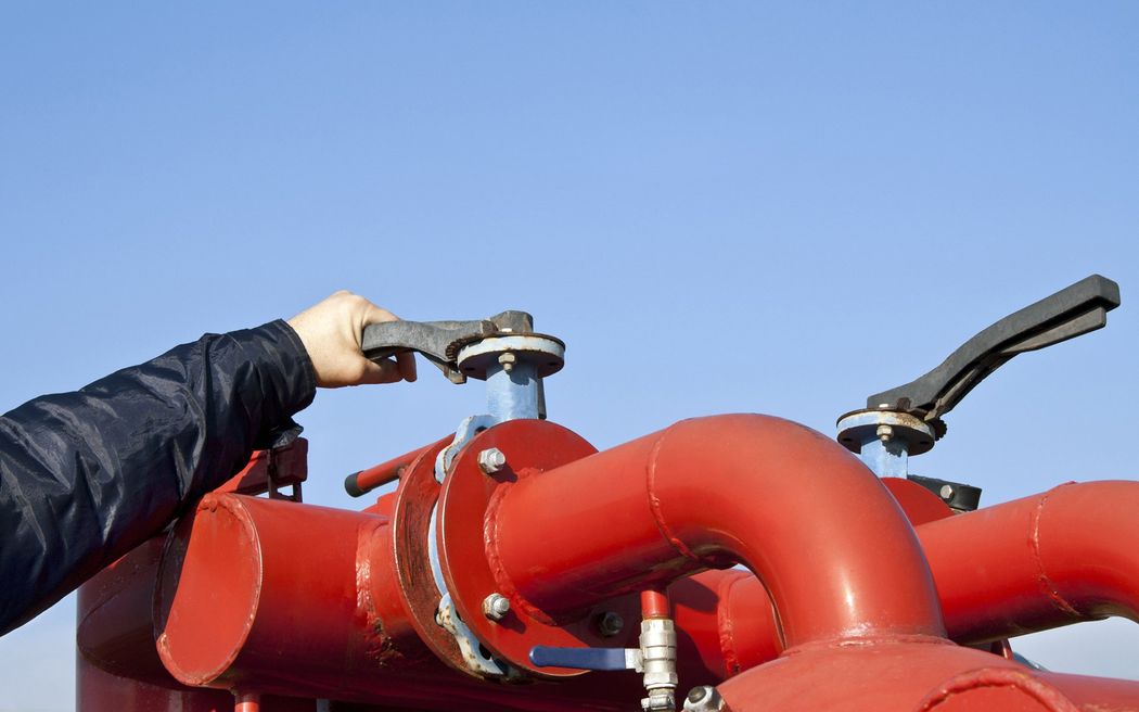 impianto gas industriale