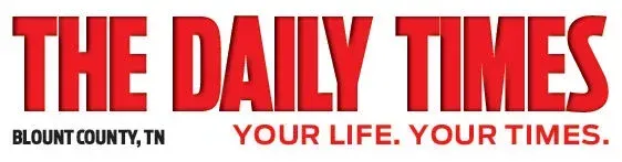 A logo for the daily times in blount county tn
