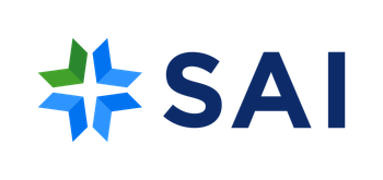 Logo of SAI MedPartners: Blue letters 