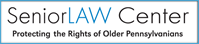 SeniorLAW Center logo with tagline “Protecting the Rights of Older Pennsylvanians”