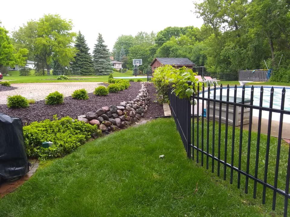 Backyard Landscaping — Menasha, WI — Vargas Brothers LLC Backyard Landscaping — Menasha, WI — Vargas Brothers LLC
