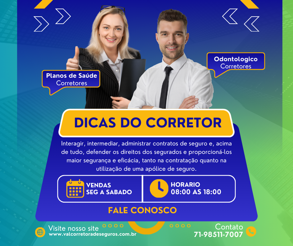 Corretora Vendas de Planos de Saude e Seguros, telefone corretor vendas de planos de saude