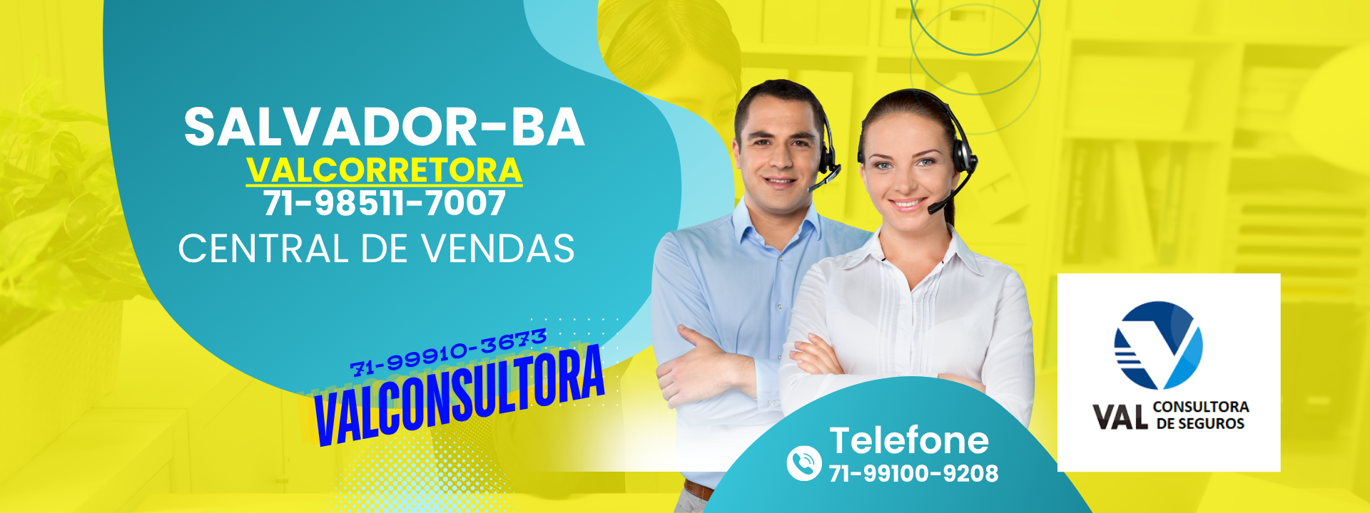 VAL Corretora em Salvador,número de telefone, planos de saude na bahia
