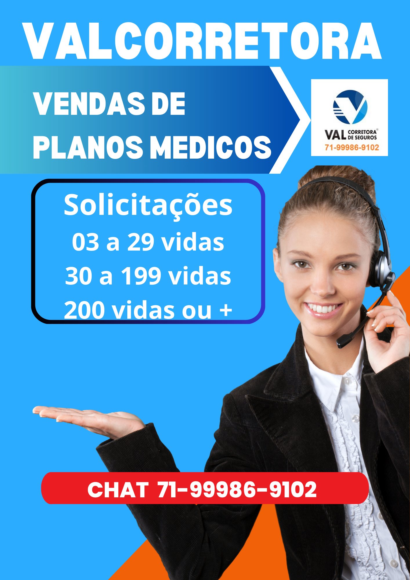 ValConsultora Corretora Vendas de Planos de Saude, Plano de Saude Empresarial, Cotação de preços de Planos de Saude, Tabela de preços de planos de saude, contratar plano de saude, central de vendas dee planos de saude