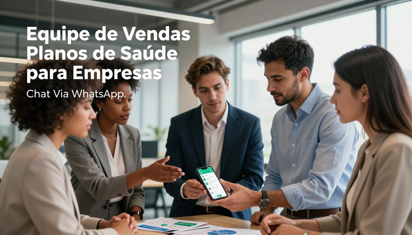 Equipe de Vendas Planos de Saude para Empresas. Chat Via WhatsApp