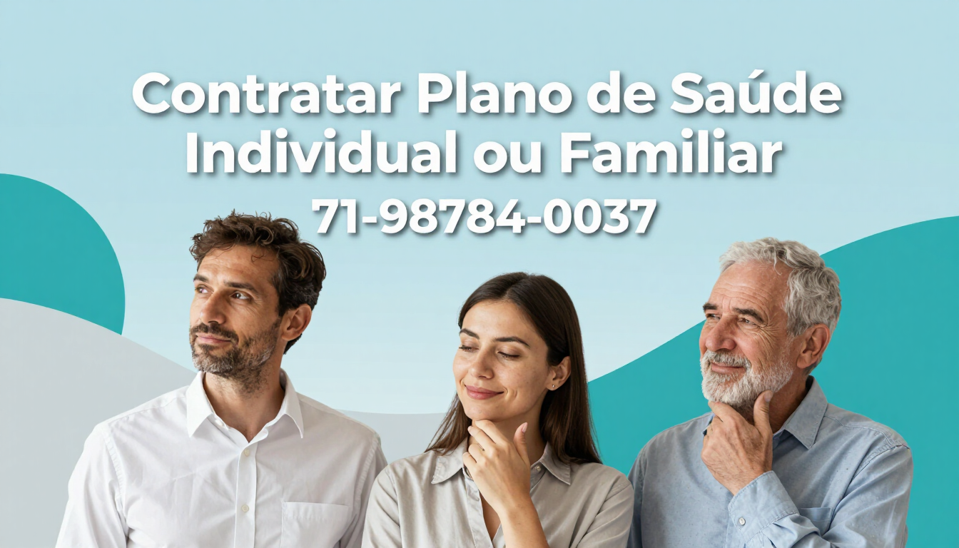 Plano de Saúde Individual ou Familiar
Hapvida Intermedica para pessoa fisica