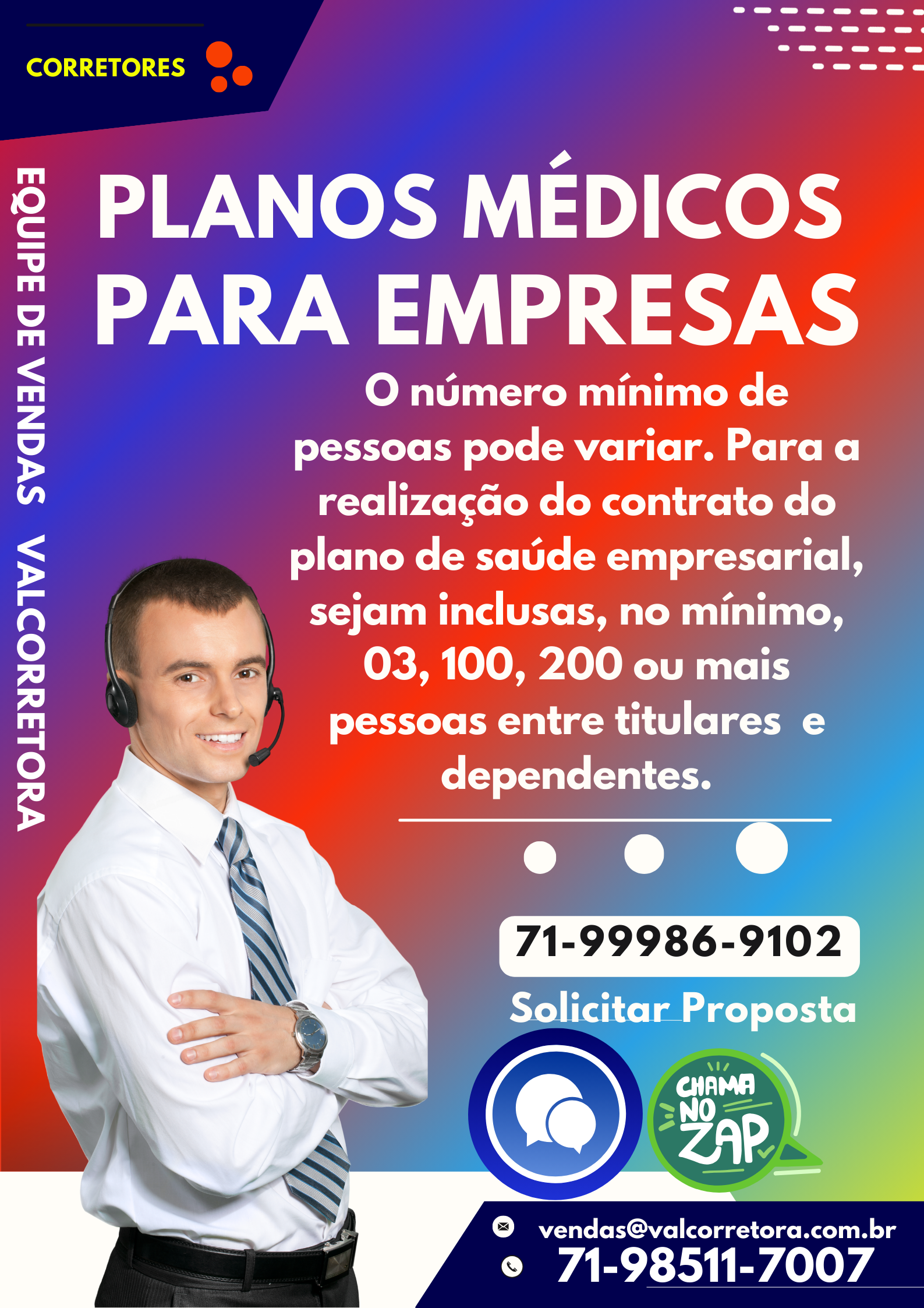 Tabelas Planos de Saude em Macapa - Amapa, Central de Vendas de Planos de Saúde, 71-98511-7007 Telefone WhatsApp ValConsultora Vendas de Planos de Saude, Telefone 71-98511-7007 corretora vendas de planos de saude, contratar plano de saude, cotação de preços de planos de saude, vendedores de planos de saude, convenios medicos para empresas, plano de saude empresarial, od melhores corretores de planos de saude, corretor de seguros, lista dos planos de saude, os melhores planos de saude, Central de Vendas Online Convênios Médicos para Empresas
