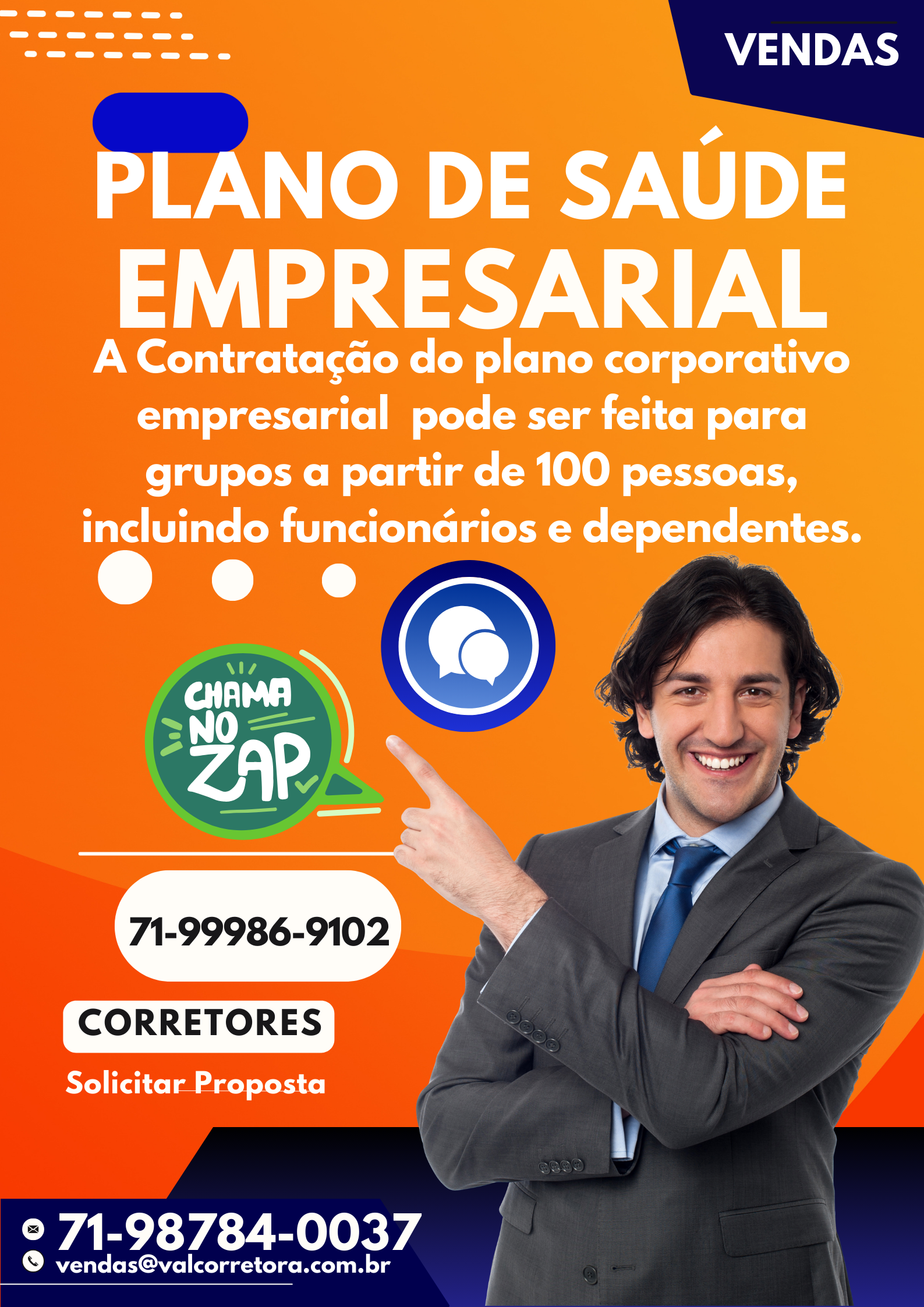 Central de Vendas de Planos de Saúde, 71-98511-7007 Telefone WhatsApp ValConsultora Vendas de Planos de Saude, Telefone 71-98511-7007 corretora vendas de planos de saude, contratar plano de saude, cotação de preços de planos de saude, vendedores de planos de saude, convenios medicos para empresas, plano de saude empresarial, od melhores corretores de planos de saude, corretor de seguros, lista dos planos de saude, os melhores planos de saude, Central de Vendas Online Convênios Médicos para Empresas