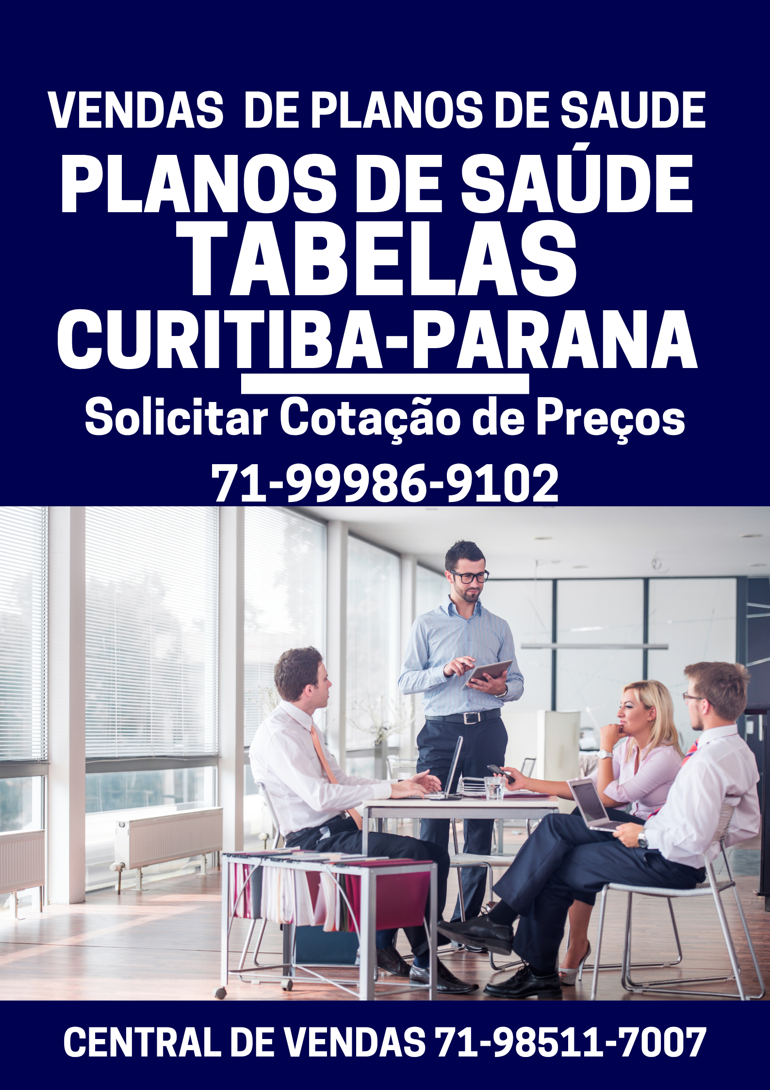 Central de Vendas Plano de Saúde Individual Select Saúde