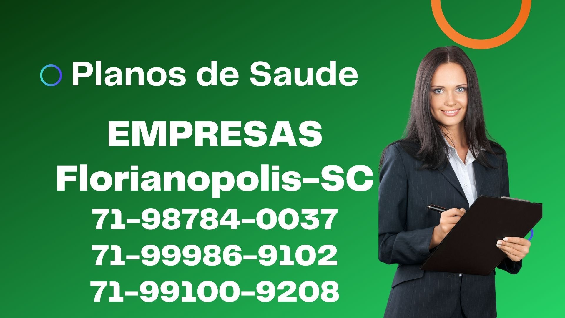 Planos de Saúde em Santa Catarina, Anúncio de planos de saúde telefone, informações de contato