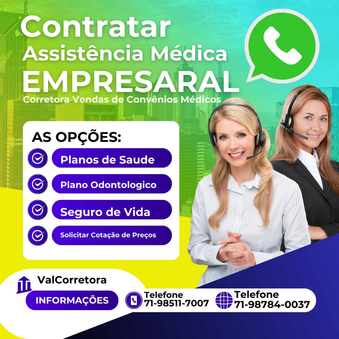planos de saude empresarial, Corretora Vendas de Planos de Saúde em Recife (PE), Central de Vendas de Planos de Saúde, 71-98511-7007 Telefone WhatsApp ValConsultora Vendas de Planos de Saude, Telefone 71-98511-7007 corretora vendas de planos de saude, contratar plano de saude, cotação de preços de planos de saude, vendedores de planos de saude, convenios medicos para empresas, plano de saude empresarial, od melhores corretores de planos de saude, corretor de seguros, lista dos planos de saude, os melhores planos de saude, Central de Vendas Online Convênios Médicos para Empresas