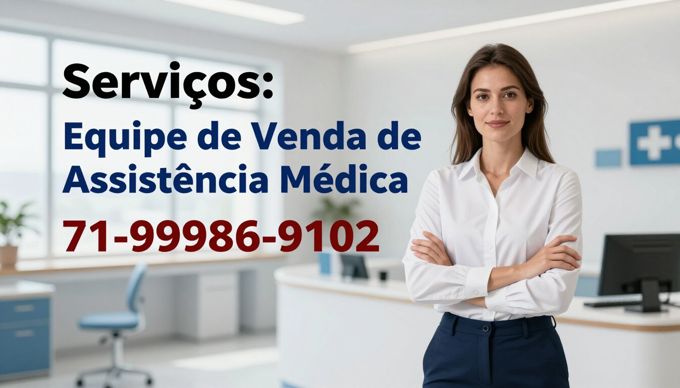 representante de vendas de planos de saude