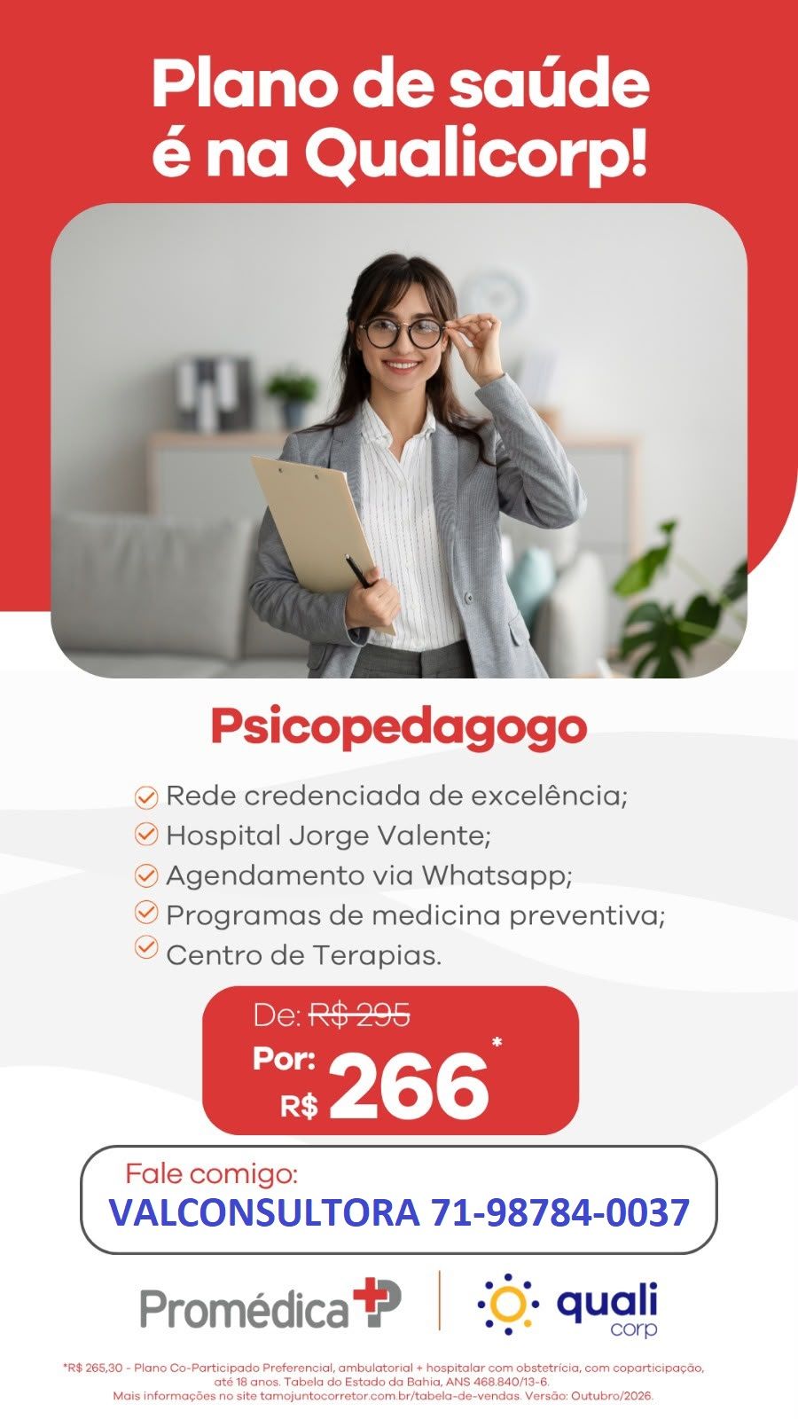 Tabelas de preços plano de saude promedica