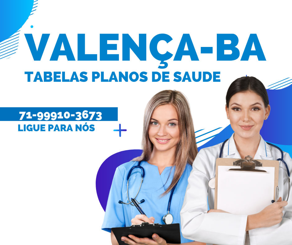 Anúncio de seguro de saúde em Valença-BA, número de telefone.