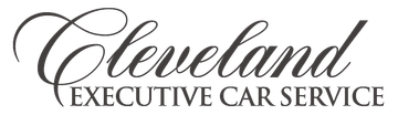 Cleveland Executive Car Service logo with elegant black script and serif text on white background