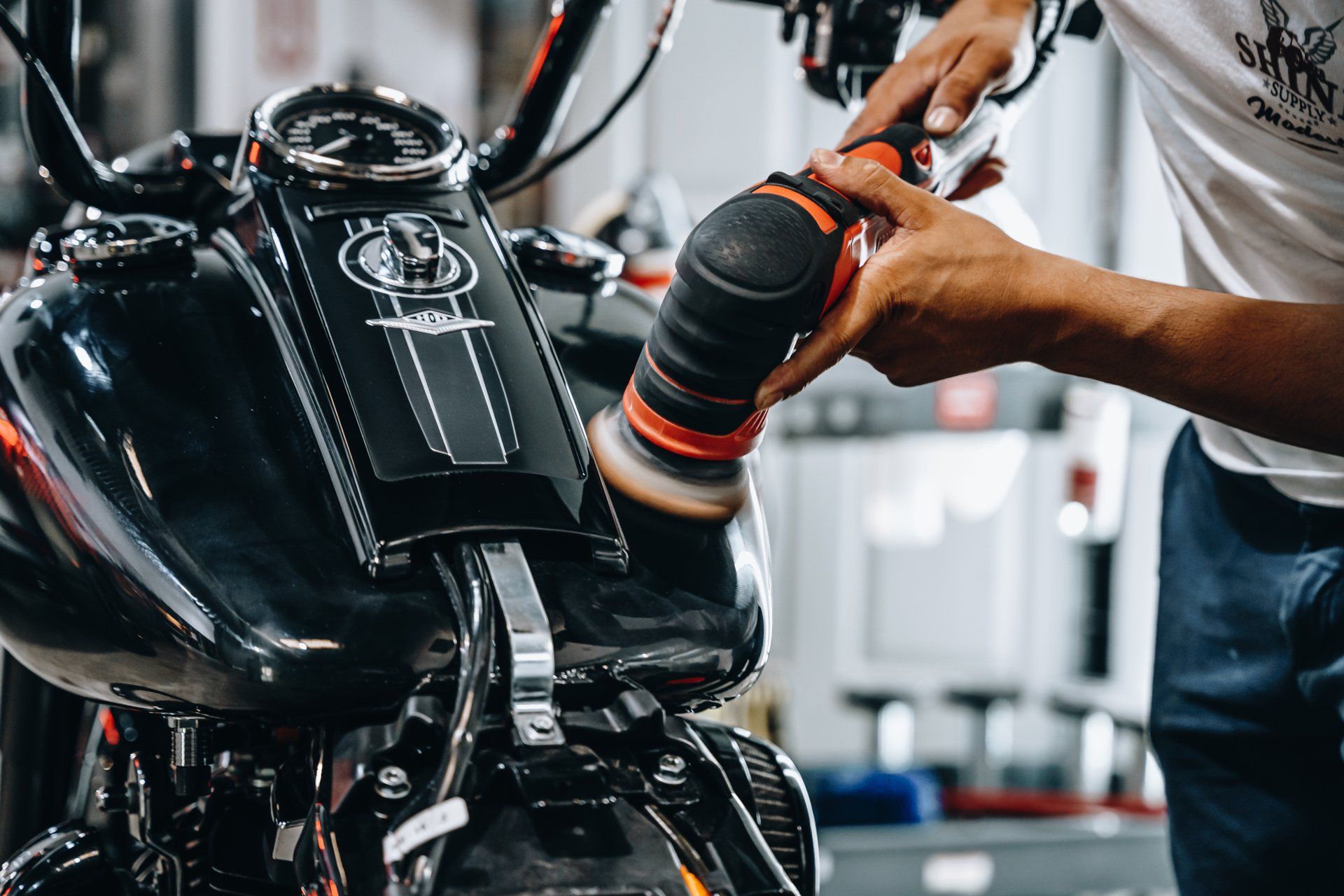 motorcycle detailing