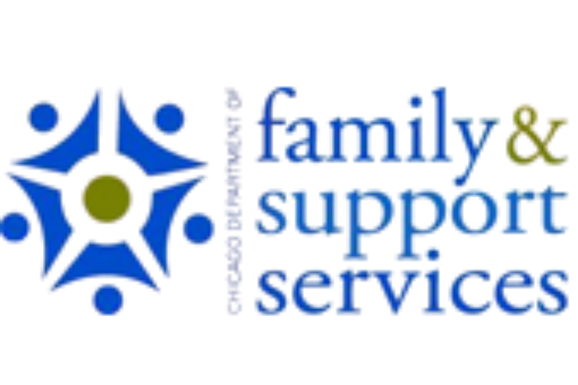 Colorado Division of family & support services logo in blue and green