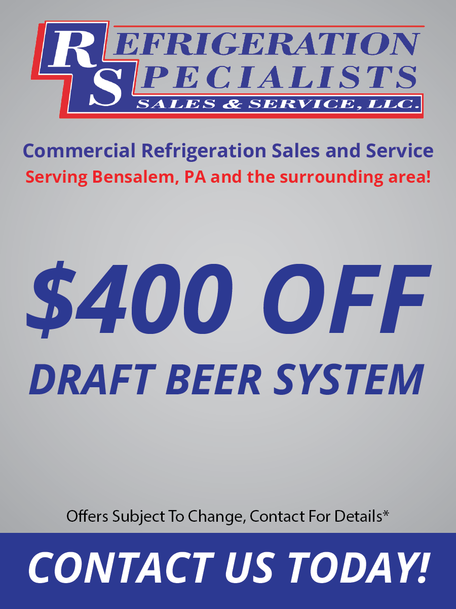 Bensalem Pennsylvania RS Sales Draft Beer System