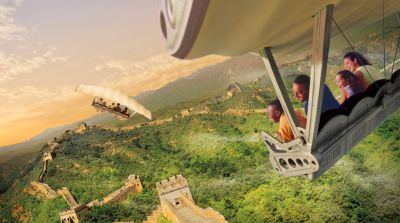 Family On Glider