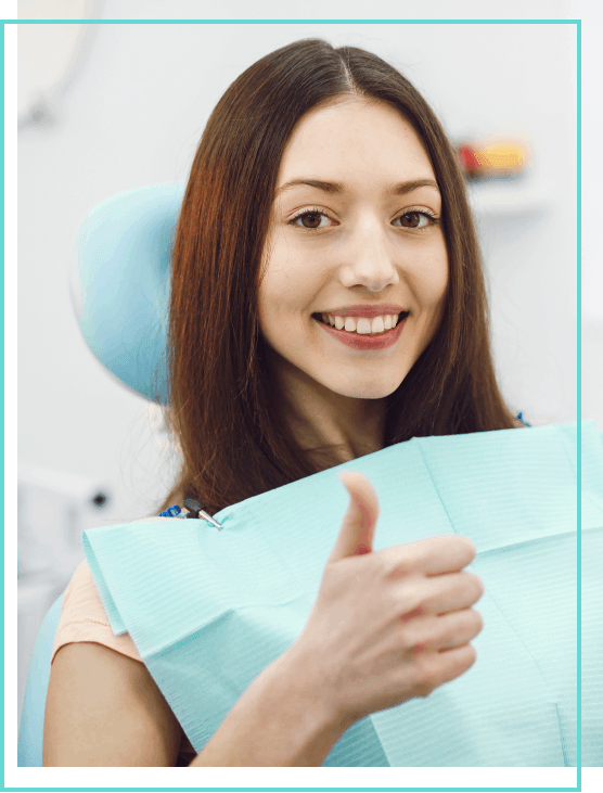 A woman getting ready to have her wisdom teeth removal surgery done in London, ON