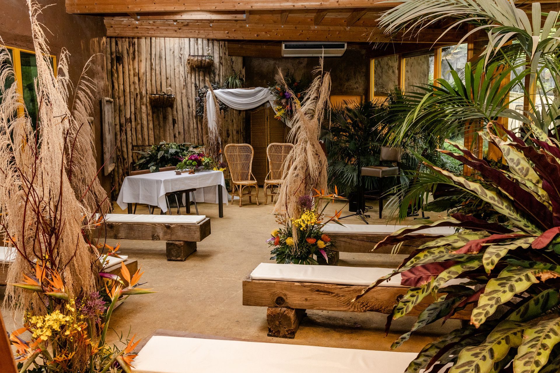 Ceremoniesetting dierentuin