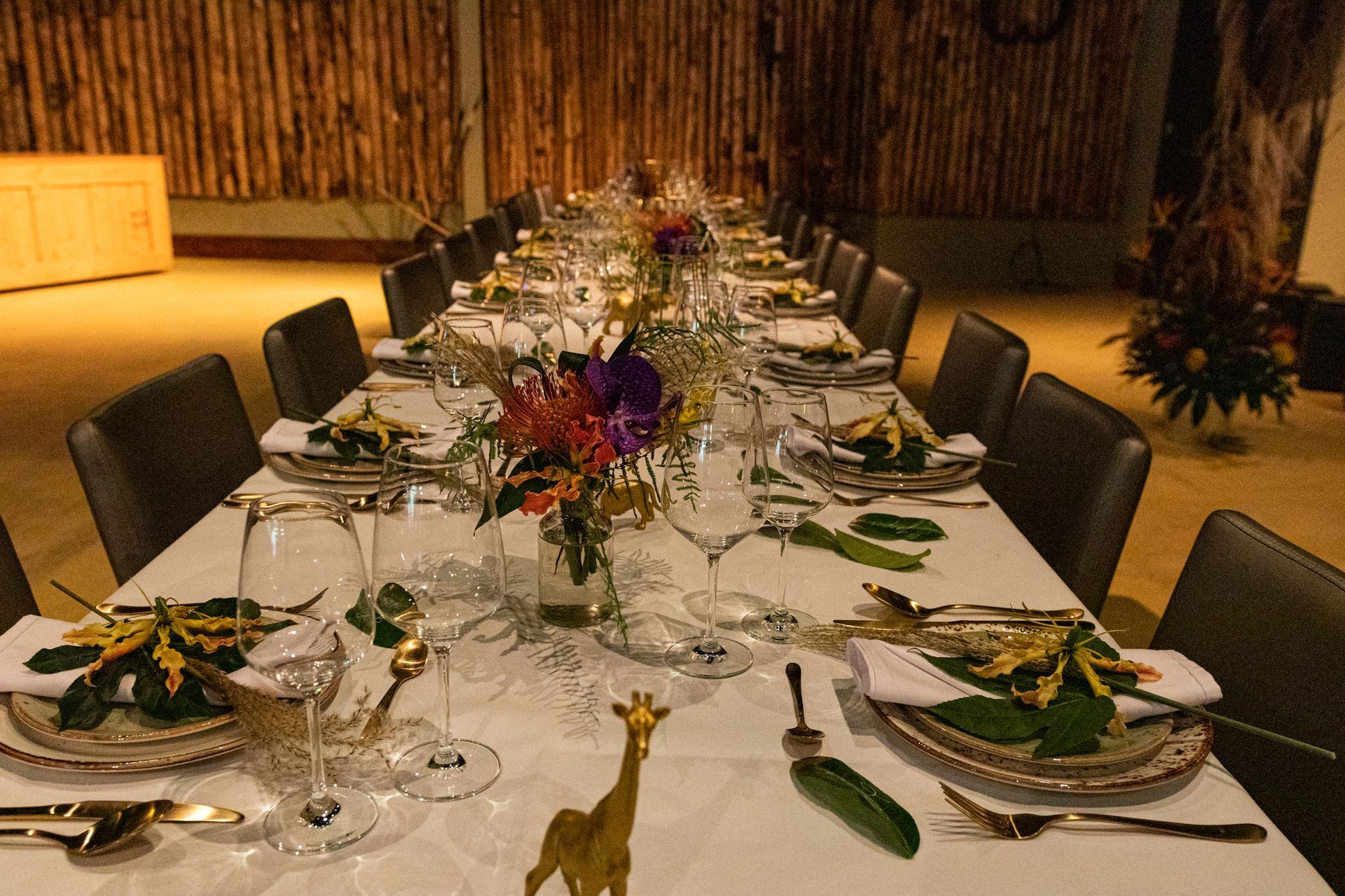 Bruiloft diner - Tafelstyling