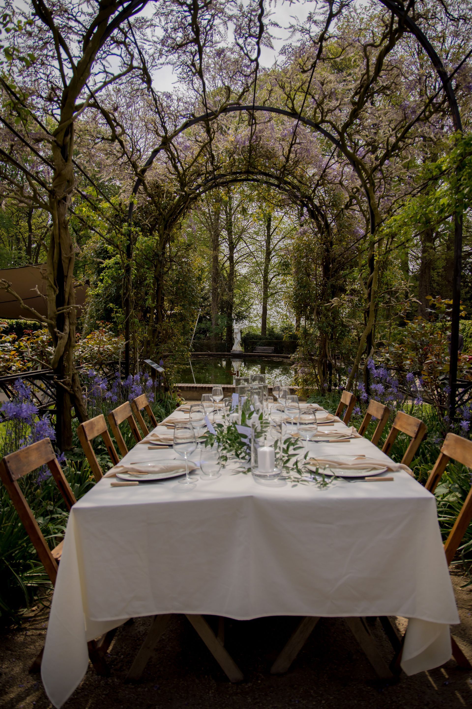 Dinersetting buiten