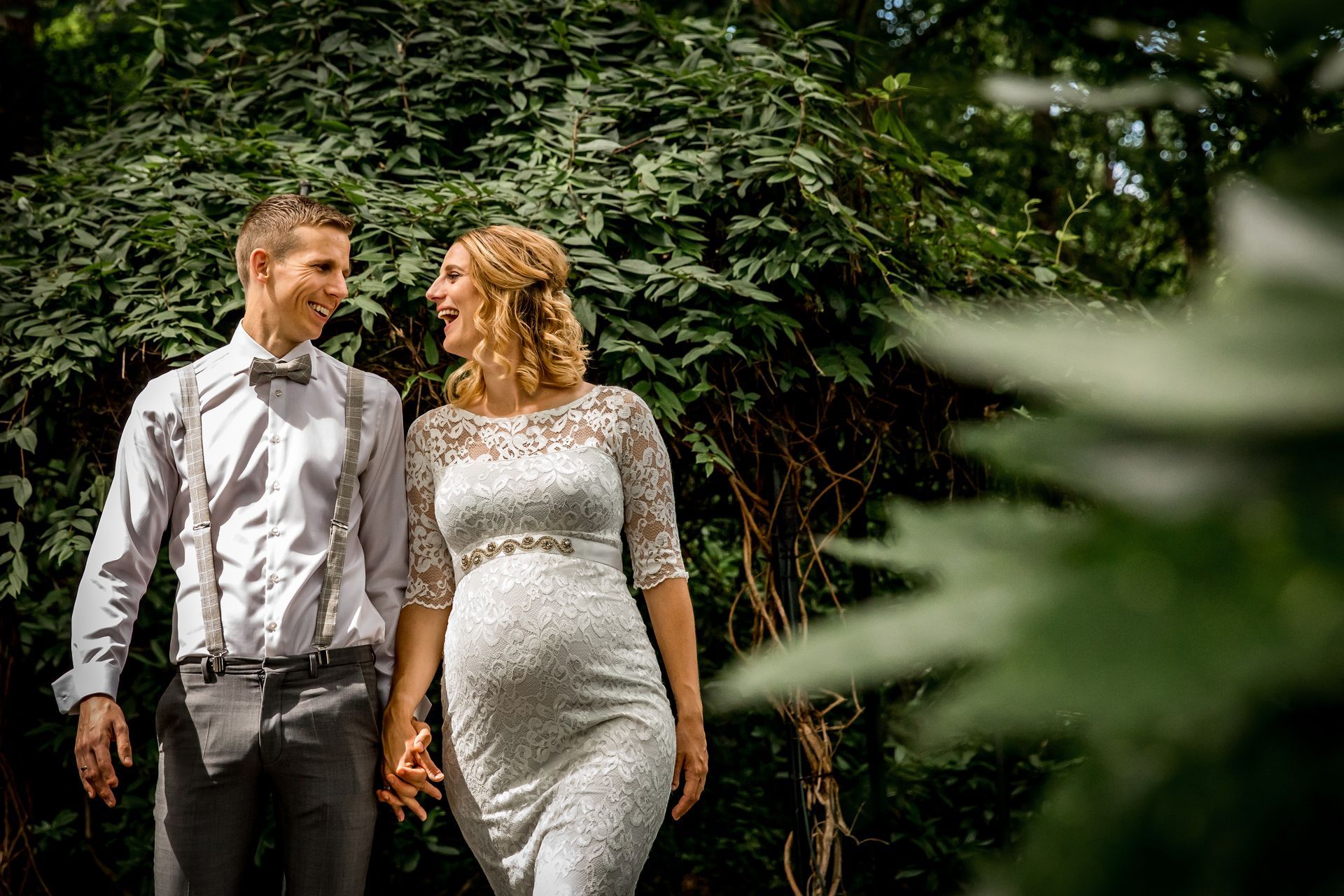 Bruiloft fotoshoot