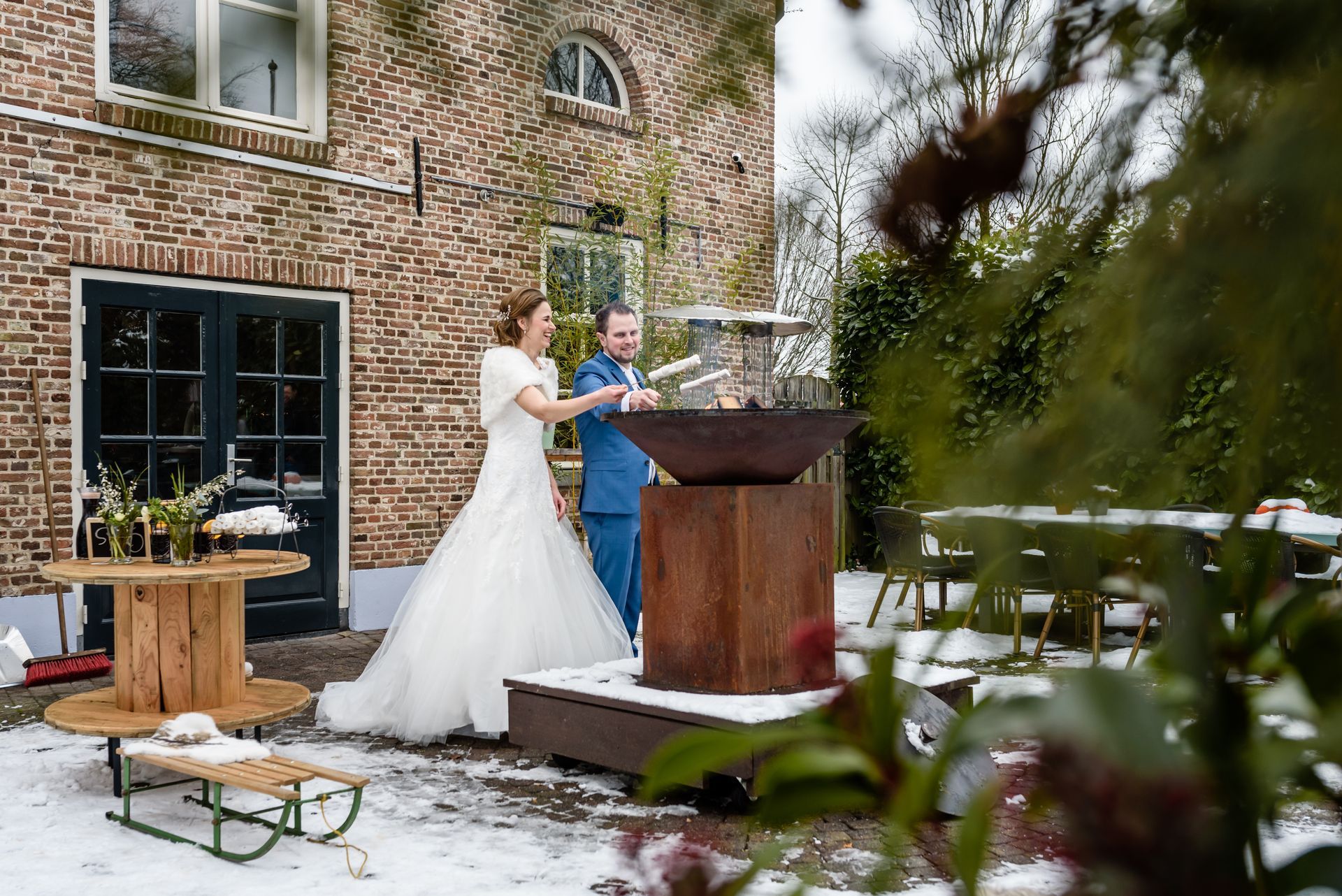 Trouwen in de sneeuw