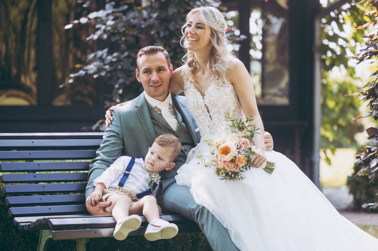 Trouwen met kinderen - fotoshoot