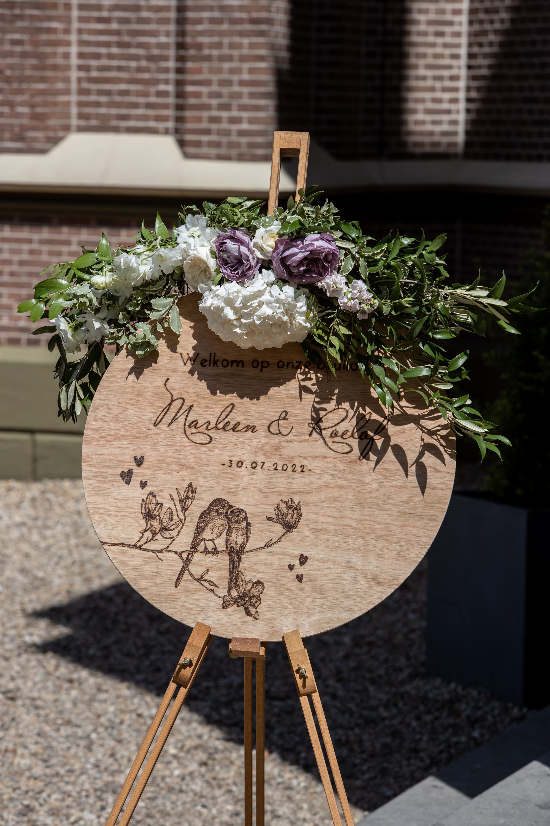 Welkomstbord