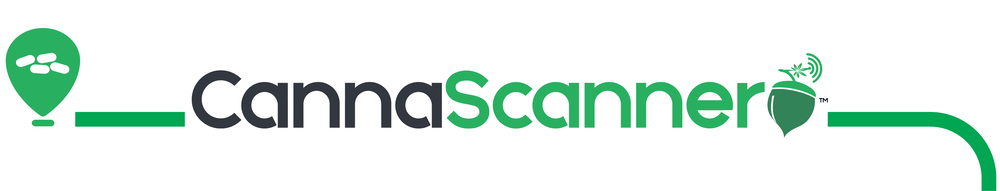 StashStock's CannaScanner logo as part of solutions overview snake design