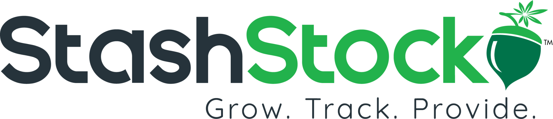 StashStash website header logo - Grow. Track. Provide.