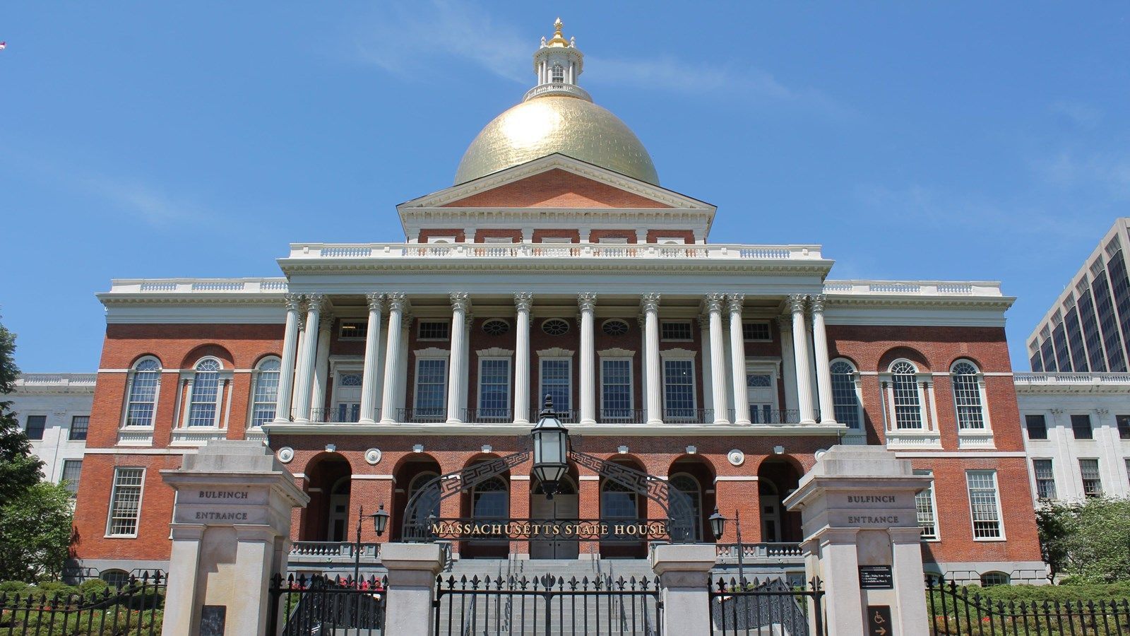 Massachusetts state capitol building