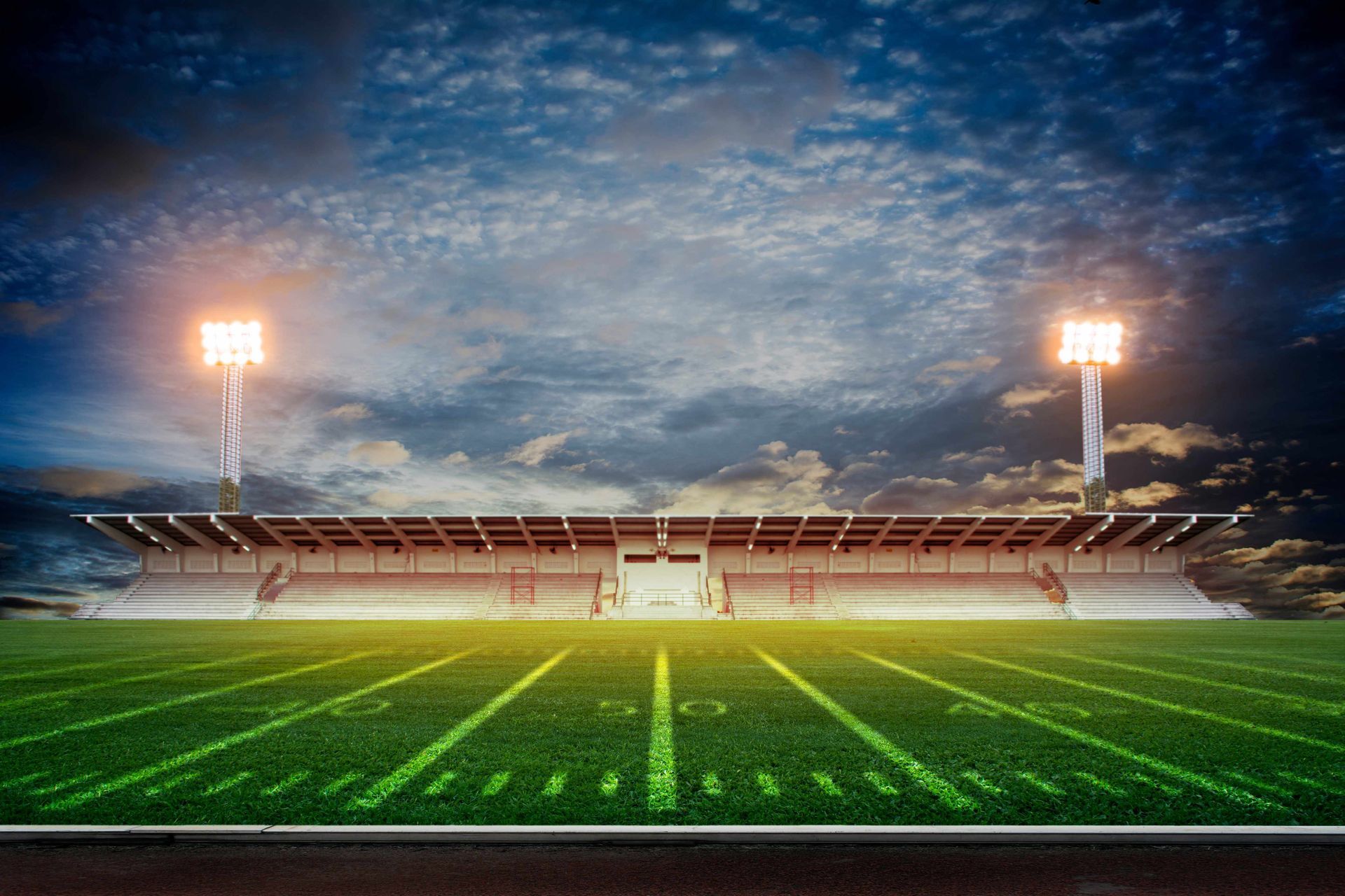Artificial Grass on a commercial Sports Field