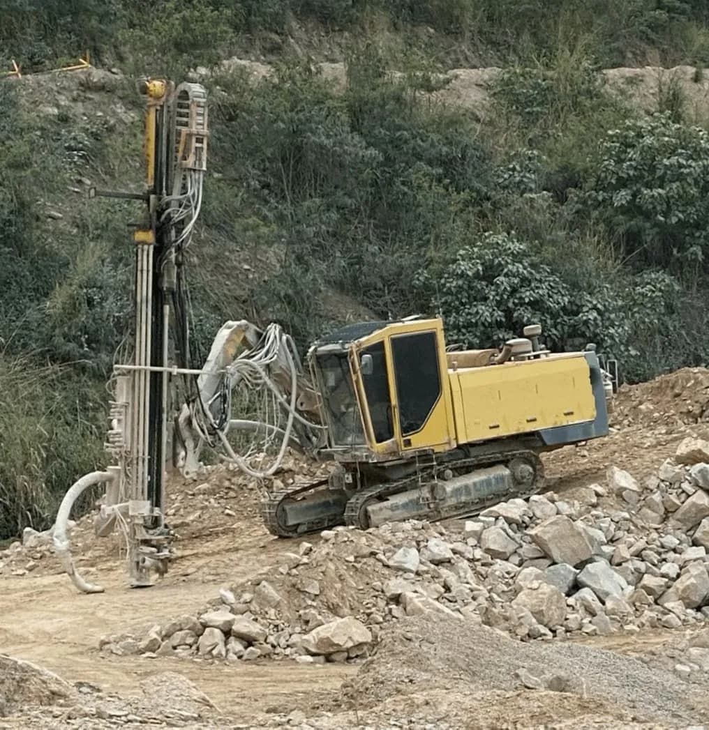 Hydraulic Drilling Rig on a Mining Site — MADD Industries in Moranbah, QLD