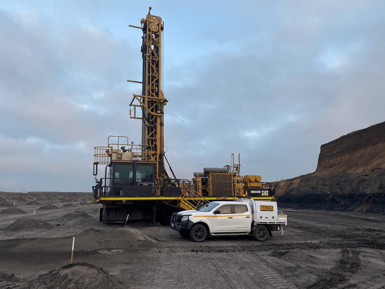 Large Mining Machinery Used on Mining Site — MADD Industries in Paget, QLD