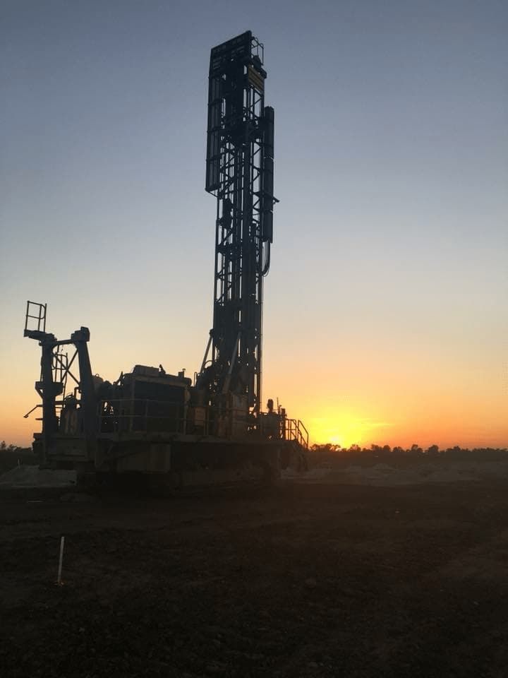 Night View of a Mining Site — MADD Industries in Emerald, QLD
