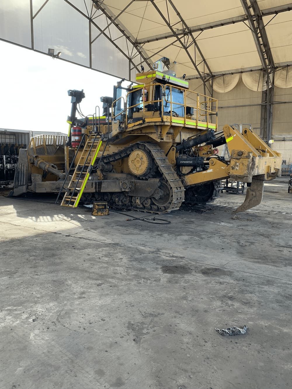 Broken Mining Machinery Getting a Repair — MADD Industries in Moranbah, QLD