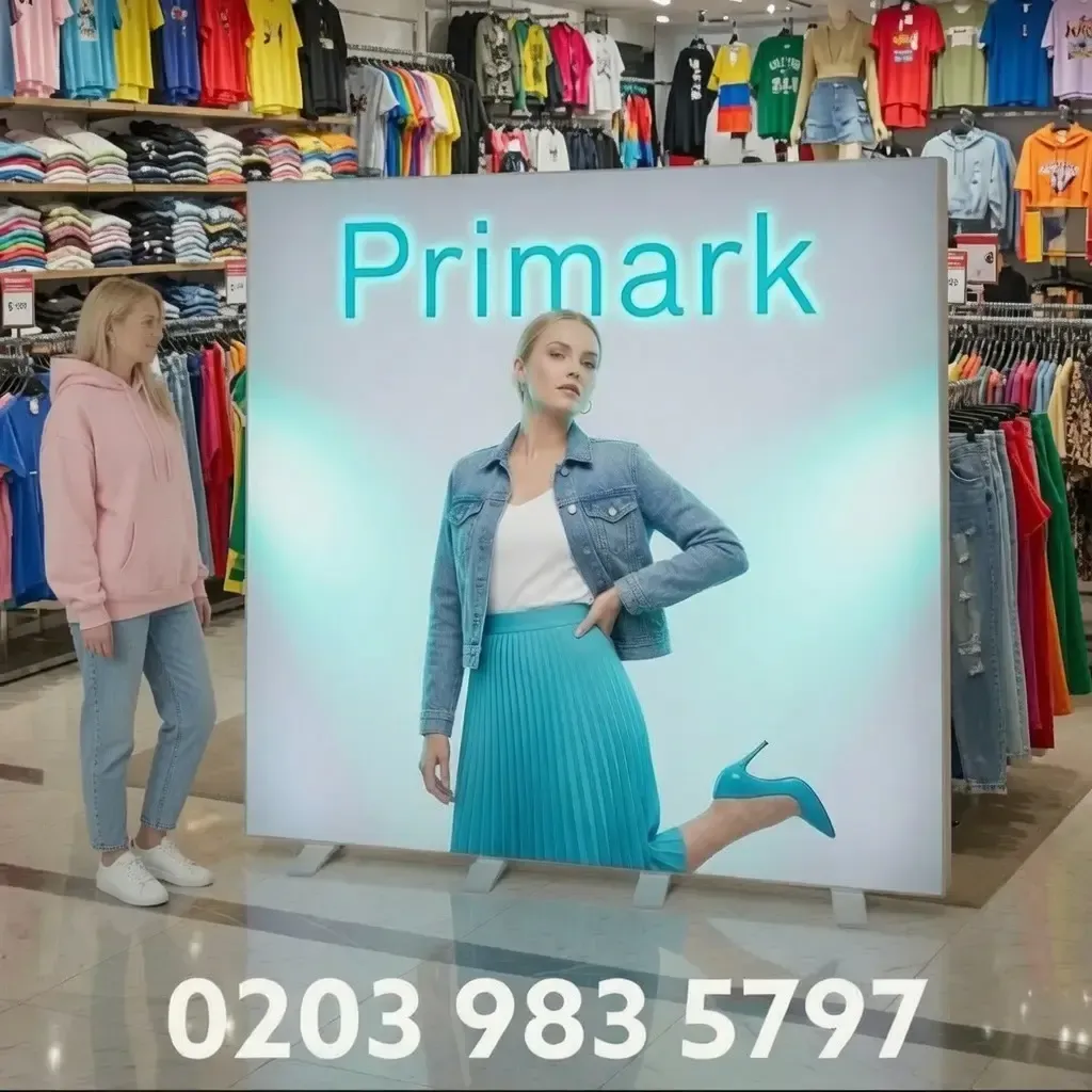 2m x 2 LED lightbox by IIlumigo