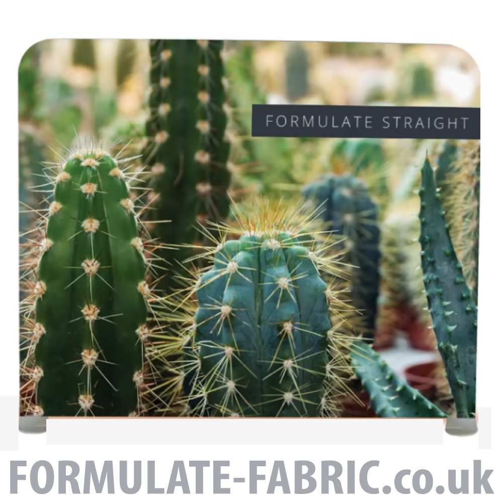 Fabric Pop Up - Formulate straight 3m fabric pop up Formulate straight
